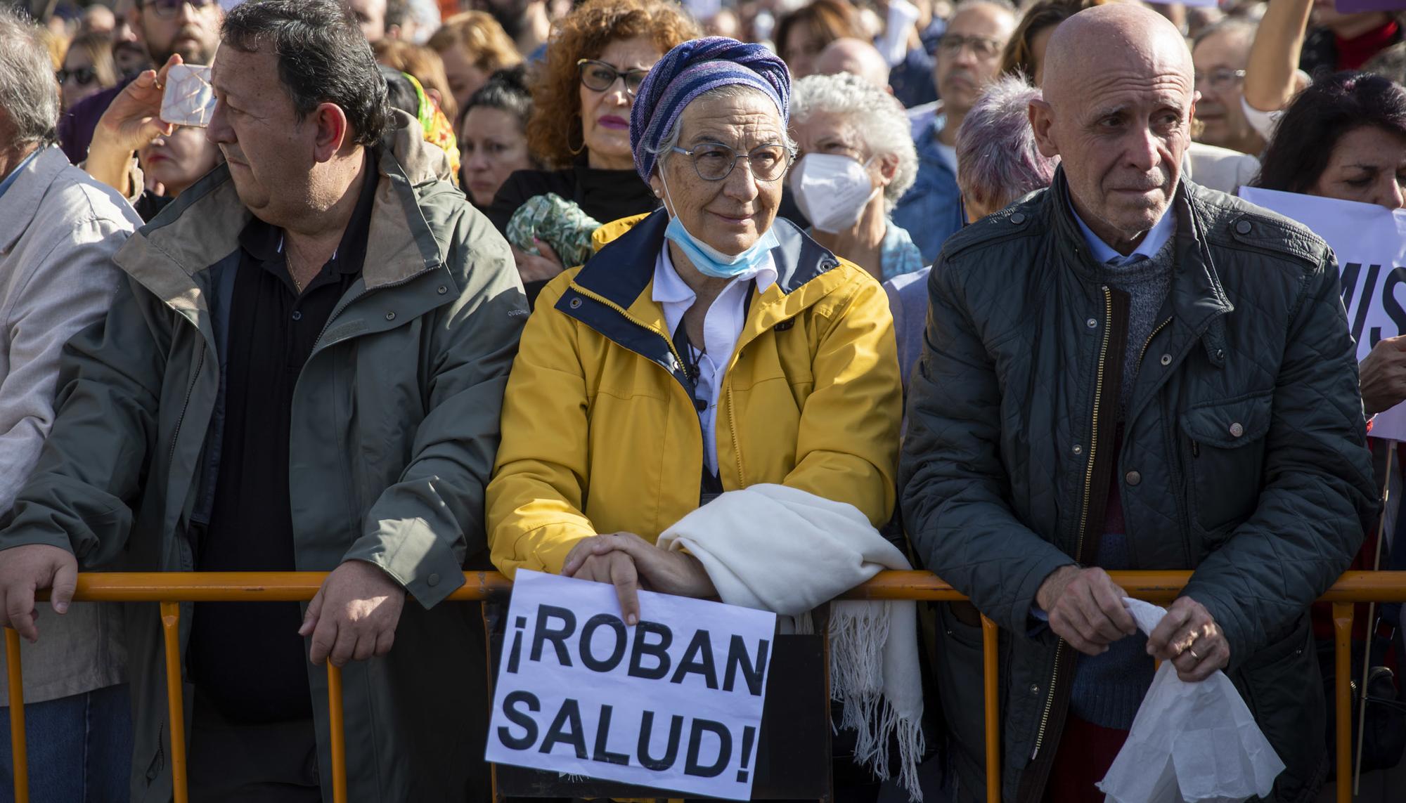 Manifestación por la Sanidad Pública en Madrid - 15